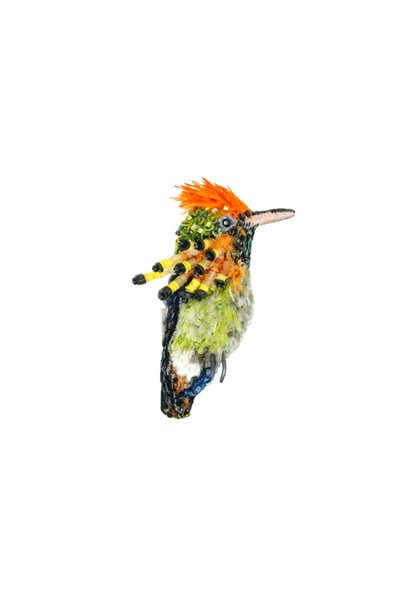Tufted Couquette Brooch Pin