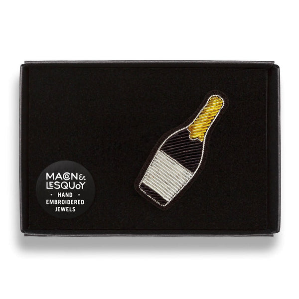 Bouteille Champagne Brooch Pin