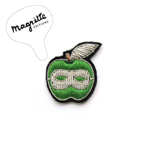 Pomme Masquée (The Magritte Shop) Brooch Pin