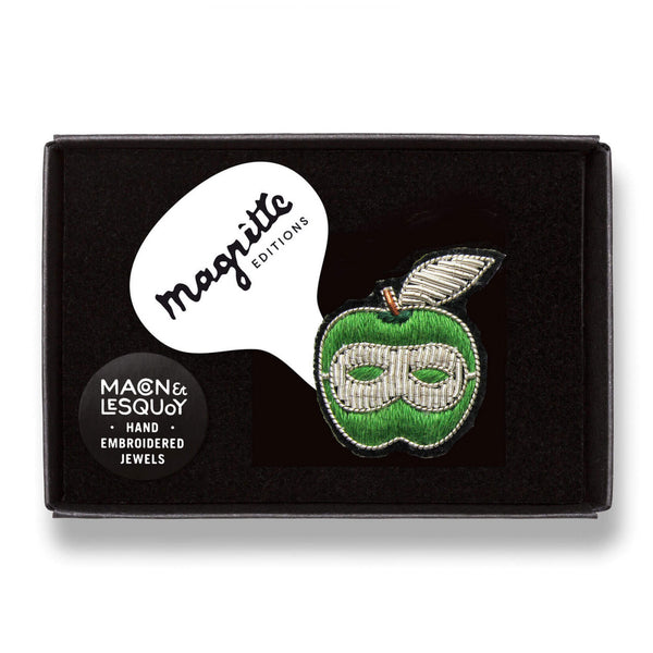 Pomme Masquée (The Magritte Shop) Brooch Pin