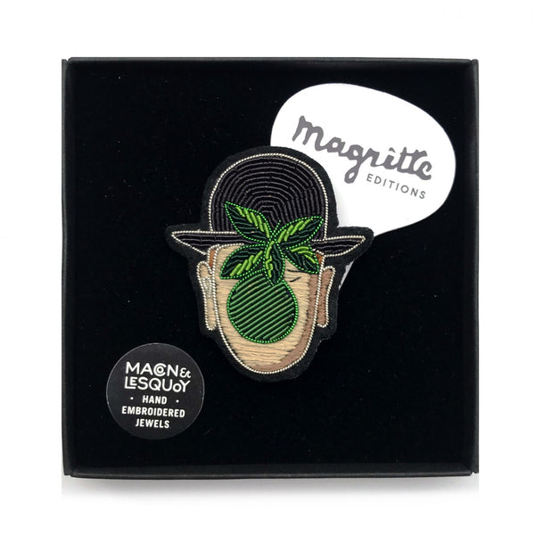 Visage Pomme (The Magritte Shop) Brooch Pin