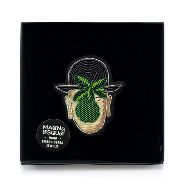 Visage Pomme (The Magritte Shop) Brooch Pin