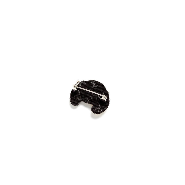 Croissant Brooch Pin
