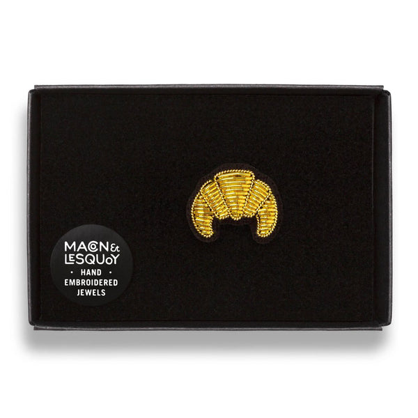 Croissant Brooch Pin