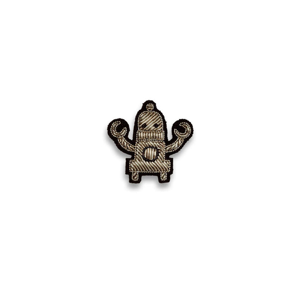 Robot Brooch Pin