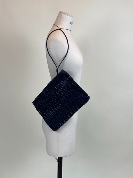 Bamboo Pouch With Handle