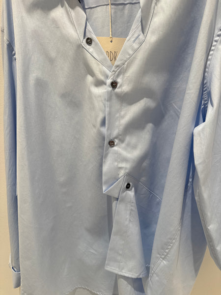 Phisique de role cotton big blouse sky blue