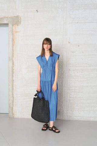 Giacinto Popeline Sleeveless Dress
