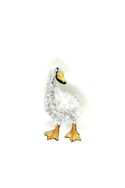 Waddling Duck Brooch Pin