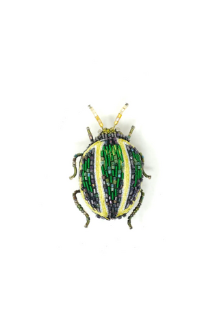 Tortoise Beetle Brooch Pin