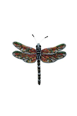 Wandering Glider Dragonfly Brooch Pin