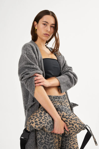 Mona Leopard Print Cross Body Bag