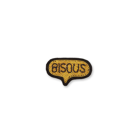 Bisous Or Brooch Pin