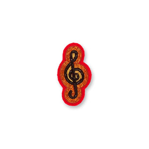 Clé de Sol Brooch Pin