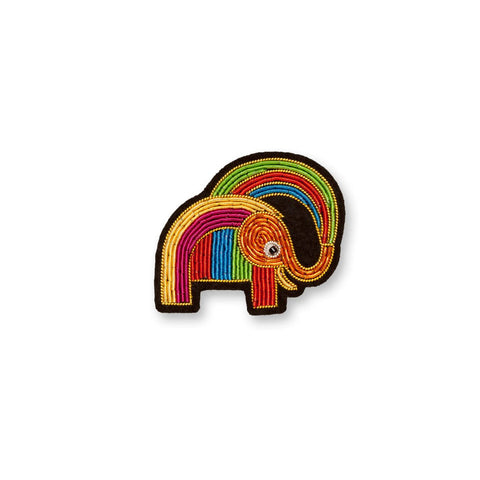 Éléphant en Pyjama Brooch Pin