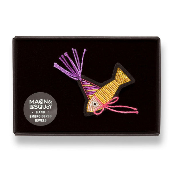 Poisson-Clown Brooch Pin